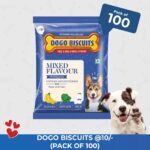 Dogo Biscuits Mixed Flavour Pack of 100