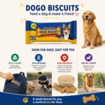 Dogo Biscuits Small Pack of 200 | Multigrain Biscuits Made with Oats, Milk Solids & Multivitamins - Image 4
