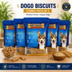 Dogo Biscuits Puppy 1 Kg Multigrain Biscuits - Pack of 5
