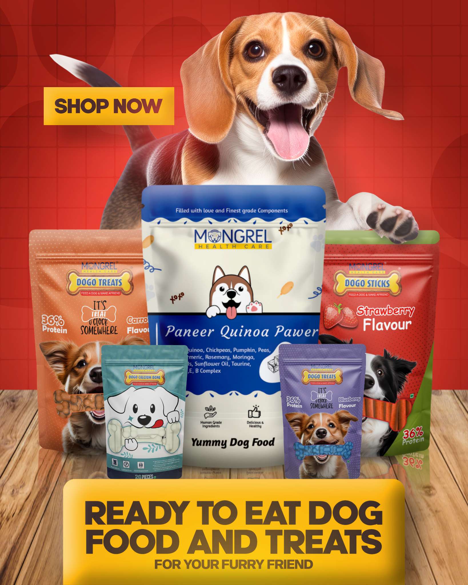 Mongrel Healthcare Best Dog Biscuits