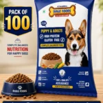 DOGO FOODS - Pack of 100 |  Plant-Based 100% Vegetarian High-Protein Dog Food