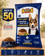DOGO FOODS - Pack of 50 |  Plant-Based 100% Vegetarian High-Protein Dog Food