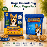 Dogo Biscuits Vegan Small Pack of 200 | Multigrain Biscuits Made with Oats, Plant-Based Ingredients & Multivitamins - Image 4